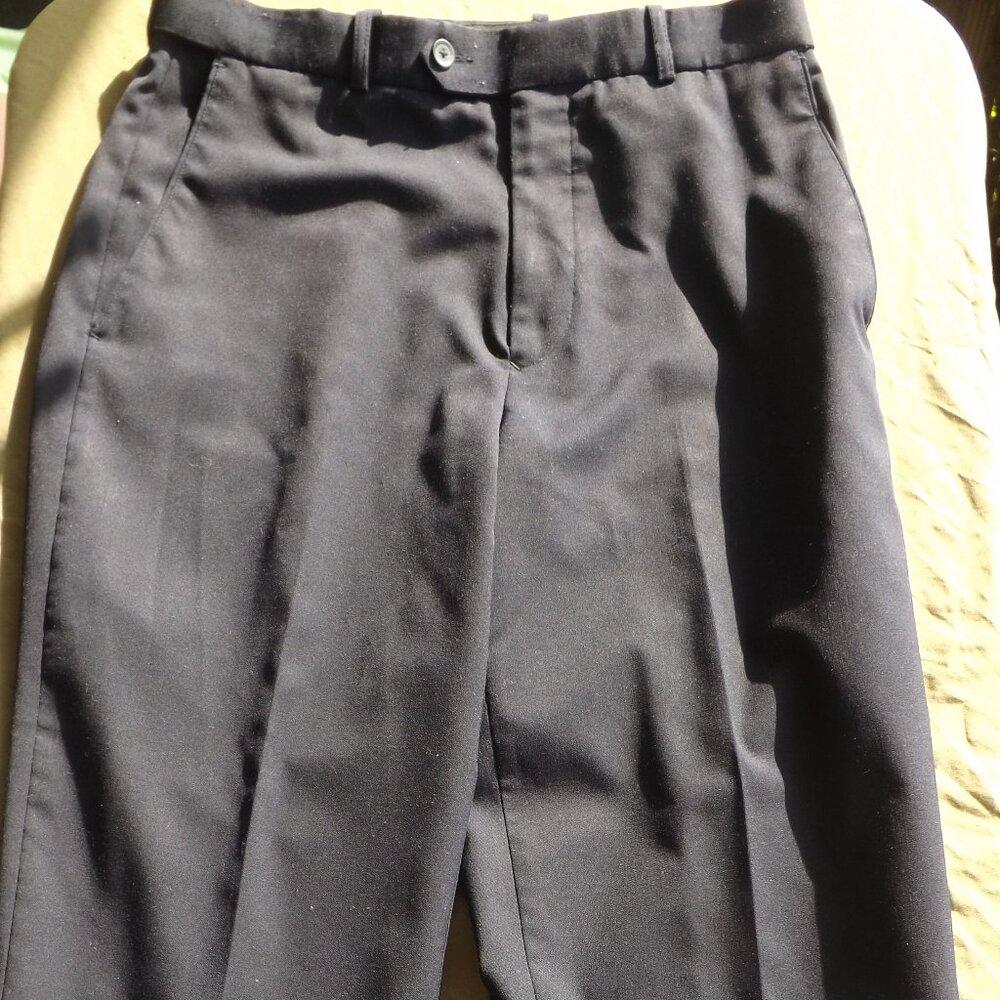 US Airways Stan Herman Dress Blue wool Trousers 32R Pants Slacks Vintage Uniform